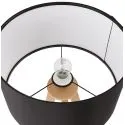 Lampe de table scandinave Trivet Mini noir