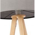 Lampe de table scandinave Trivet Mini Grise