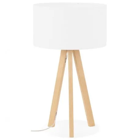 Lampe de table scandinave Trivet Mini Blanc