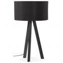 Lampe de table scandinave Trivet Mini métal Noir