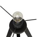 Lampe de table scandinave Trivet Mini métal Noir