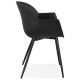 Chaise design STILETO Polymère Noire