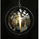Lampe suspendue design EMILY CHROME metal /chrome