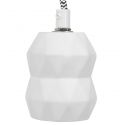 Lampe suspendue design ATUPA poly Blanc