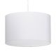 Lampe suspendue design SAYA Tissu Blanc