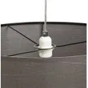 Lampe suspendue design SAYA Tissu Gris