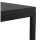 Table basse design GlissBois (MDF) plaqué Chêne noir