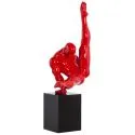 Sculpture design athlète MYRON rouge