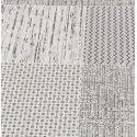 Tapis design GIGI 290 cm Tissu Patchwork