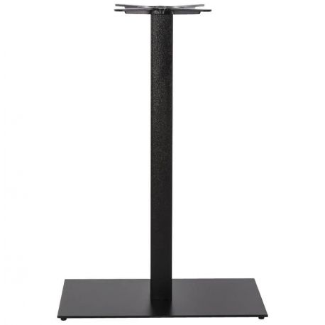 Pied pour table de bar (sans plateau) 110 cm Fonte Noir
