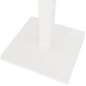 Pied pour table bar ARCOS 110 cm fonte blanc