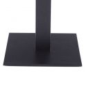 Pied pour table basse 44 cm Fonte texturée noire