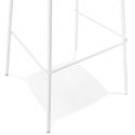 Chaise de bar design Escal Polypro Blanc