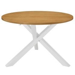 Table ronde 120 cm Olbia bois Hevea