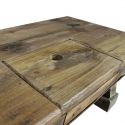 Table basse Tonella Bois massif recycle zoom