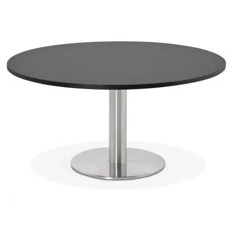 Table basse design Acier brossé MARCOMDF finition noir