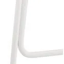 Tabouret de bar design metal blanc SLADE MINI Poly Blanc