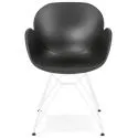 Chaise design Provoc Coque Poly Noir