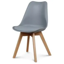 Chaise scandinave Candy Grise