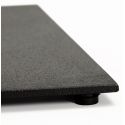 Pied de table double ACOR 100x73 cm metal noir