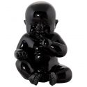 Statue 'BUDA' Polyrésine noire