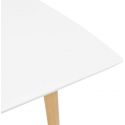 Table scandinave extensible 'PRODA' bois blanc