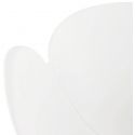 Chaise design 'Umela' Coque Poly Blanc