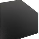 Table design metal peint noir 'PROVAXE 160' finition noir
