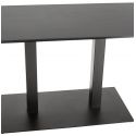 Table design Fonte Noire 'PROJAK 150' finition Frene Noir