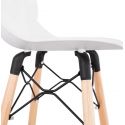 Chaise de bar mi-hauteur 'PROCAN' Mini Poly Blanc