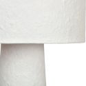 Lampadaire 'SATURNE' 130 cm papier mâché blanc