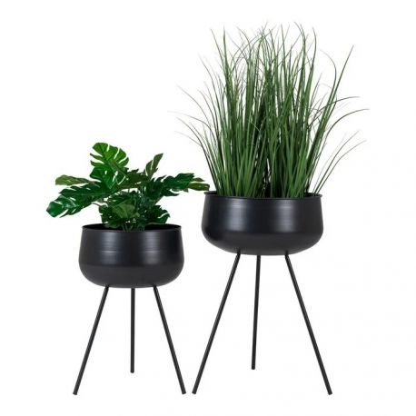 Lot de 2 Pots de Fleurs Ardola : Élégance et Fonctionnalité