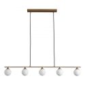 Suspension Halifax - laiton, cordon en tissu 150 cm