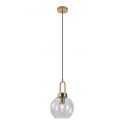 Suspension Luton Boule- Verre Clair, cordon de 150 cm