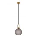 Suspension Luton Boule- Verre fumé cordon de 150 cm