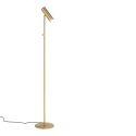 Lampadaire Paris 210 cm- laiton, cordon en tissu