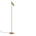 Lampadaire Paris 210 cm- laiton, cordon en tissu