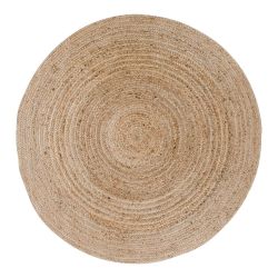 Tapis rond Bombay Ø180 cm en jute naturel tressé