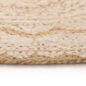 Tapis rond 210 cm Pomol Jute tressee