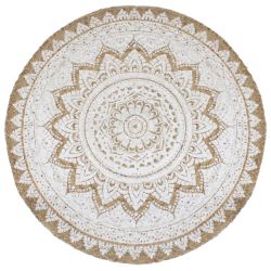 Tapis rond 180 cm Pomol Jute tressee