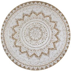 Tapis rond 150 cm Pomol Jute tressee