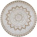 Tapis rond 120 cm Pomol Jute tressee