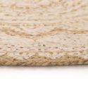 Tapis rond 120 cm Pomol Jute tressee