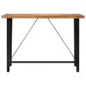 Table de Bar Idea en Bois Acacia - Grande Taille 150 x 70 cm