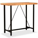 Table de bar industrielle Idea 120 bois massif Acacia