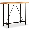 Table de bar industrielle Idea 120 bois massif Acacia