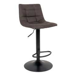 Tabouret de bar Middelfart Microfibre Gris Foncé