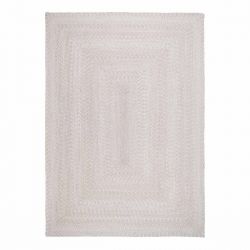 Tapis en plastique Minorque 100% recyclé, sable, 140x200