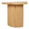 Table basse Boavista placage bois naturel 120x60 cm