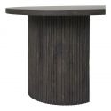 Table basse Boavista placage bois foncé 120x60cm